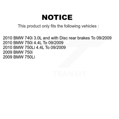 Capteur d'usure des plaquettes de frein avant, pour BMW 750i 750Li 740i SEN-2BWS0261