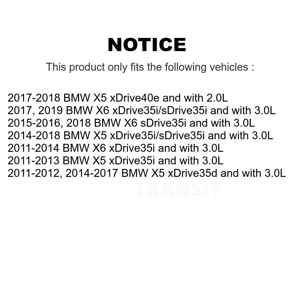 Capteur d'usure des plaquettes de frein avant pour BMW X5 X6 SEN-2BWS0270