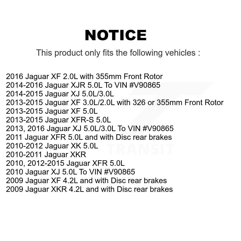 Capteur d'usure des plaquettes de frein arrière, pour Jaguar XF XJ XKR XFR XK XFR-S XJR SEN-2BWS0309