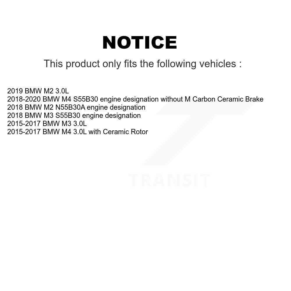 Capteur d'usure des plaquettes de frein arrière pour BMW M4 M3 M2 SEN-2BWS0385