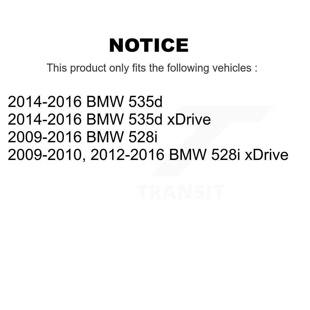 Capteur d'usure des plaquettes de frein arrière, pour BMW 528i xDrive 535d SEN-2BWS0397