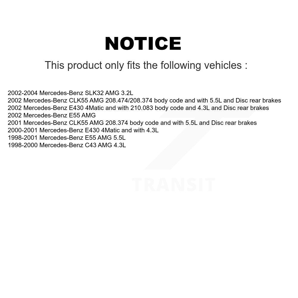 Capteur d'usure des plaquettes de frein avant, pour Mercedes-Benz E430 SLK32 AMG E55 CLK55 C43