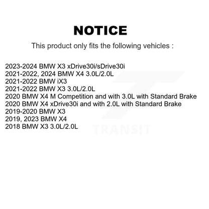Capteur d'usure des plaquettes de frein avant, pour BMW X3 X4 iX3 SEN-2BWS0444