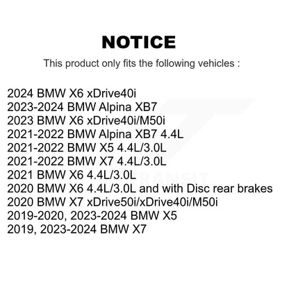 Capteur d'usure des plaquettes de frein avant, pour BMW X5 X7 X6 Alpina XB7 SEN-2BWS0455