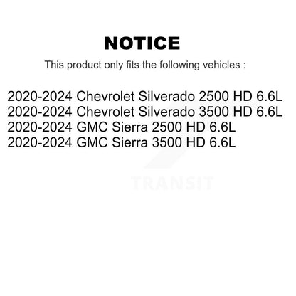 Capteur d'usure des plaquettes de frein arrière, pour GMC Chevrolet Sierra 2500 HD Silverado 3500 6.6