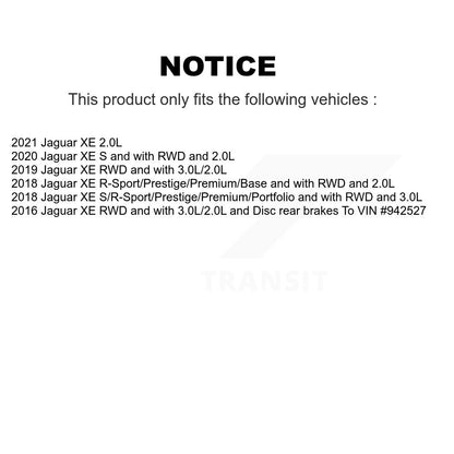 Capteur d'usure des plaquettes de frein avant pour Jaguar XE SEN-2BWS0490