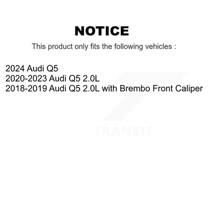 Capteur d'usure des plaquettes de frein avant pour Audi Q5 SEN-2BWS0503