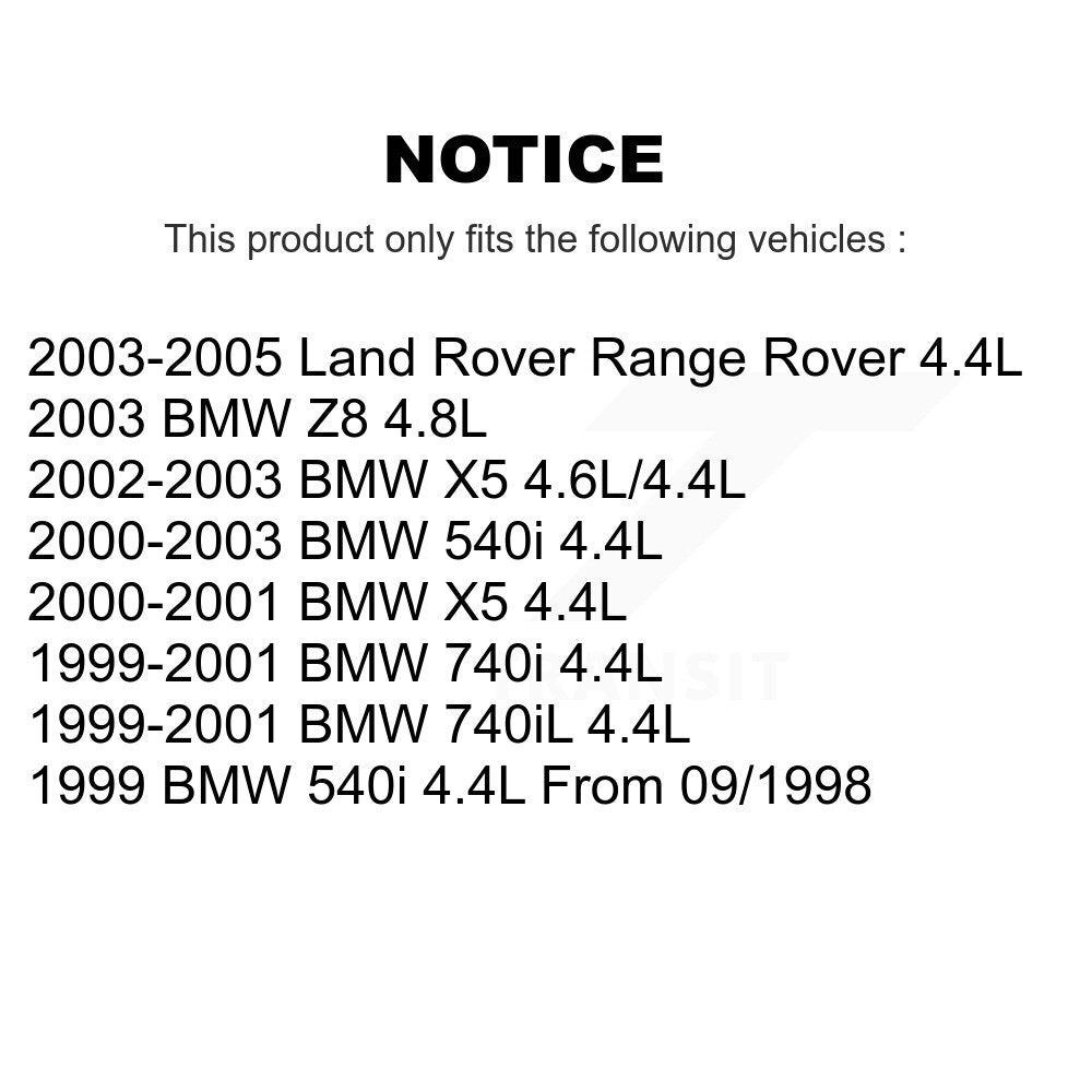 Capteur de Position d'arbre à cames moteur pour BMW X5 540i Land Rover Range 740i 740iL Z8