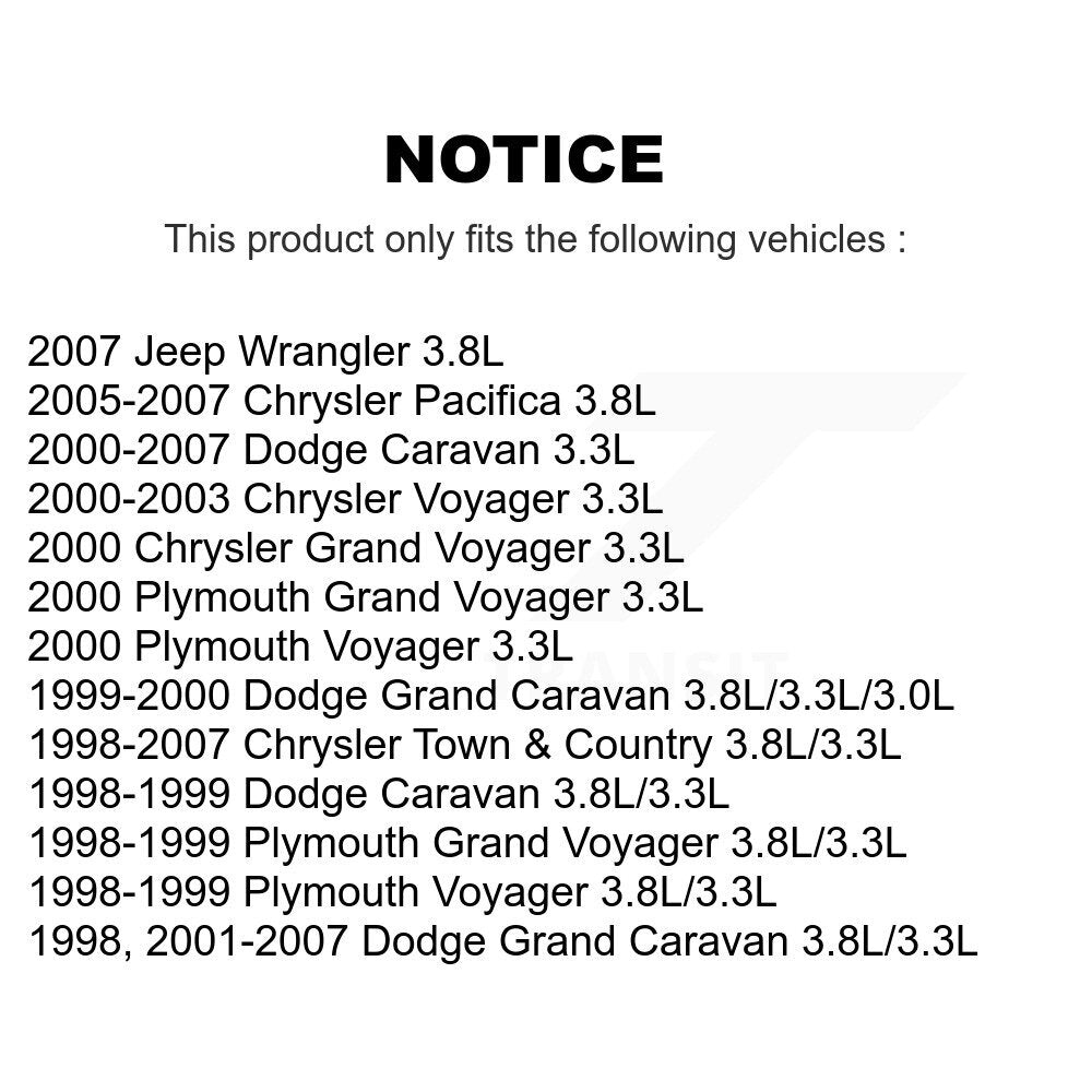 Capteur de Position d'arbre à cames de moteur pour Dodge Grand Caravan Jeep Wrangler Chrysler