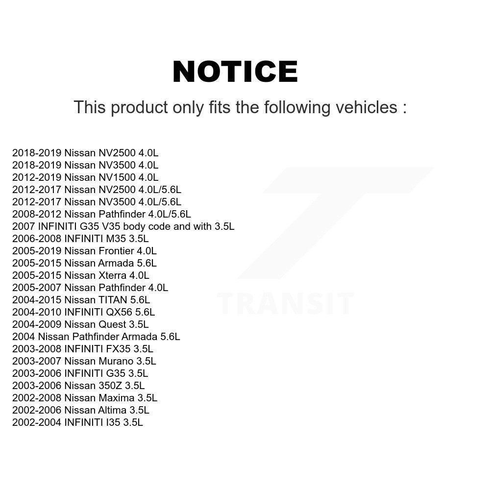 Capteur de Position du moteur pour Nissan Frontier INFINITI TITAN Altima Pathfinder G35