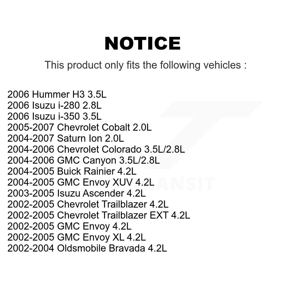 Capteur de Position d'arbre à cames moteur pour Chevrolet Cobalt GMC Saturn Ion Colorado H3