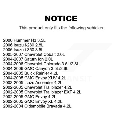 Capteur de Position d'arbre à cames moteur pour Chevrolet Cobalt GMC Saturn Ion Colorado H3