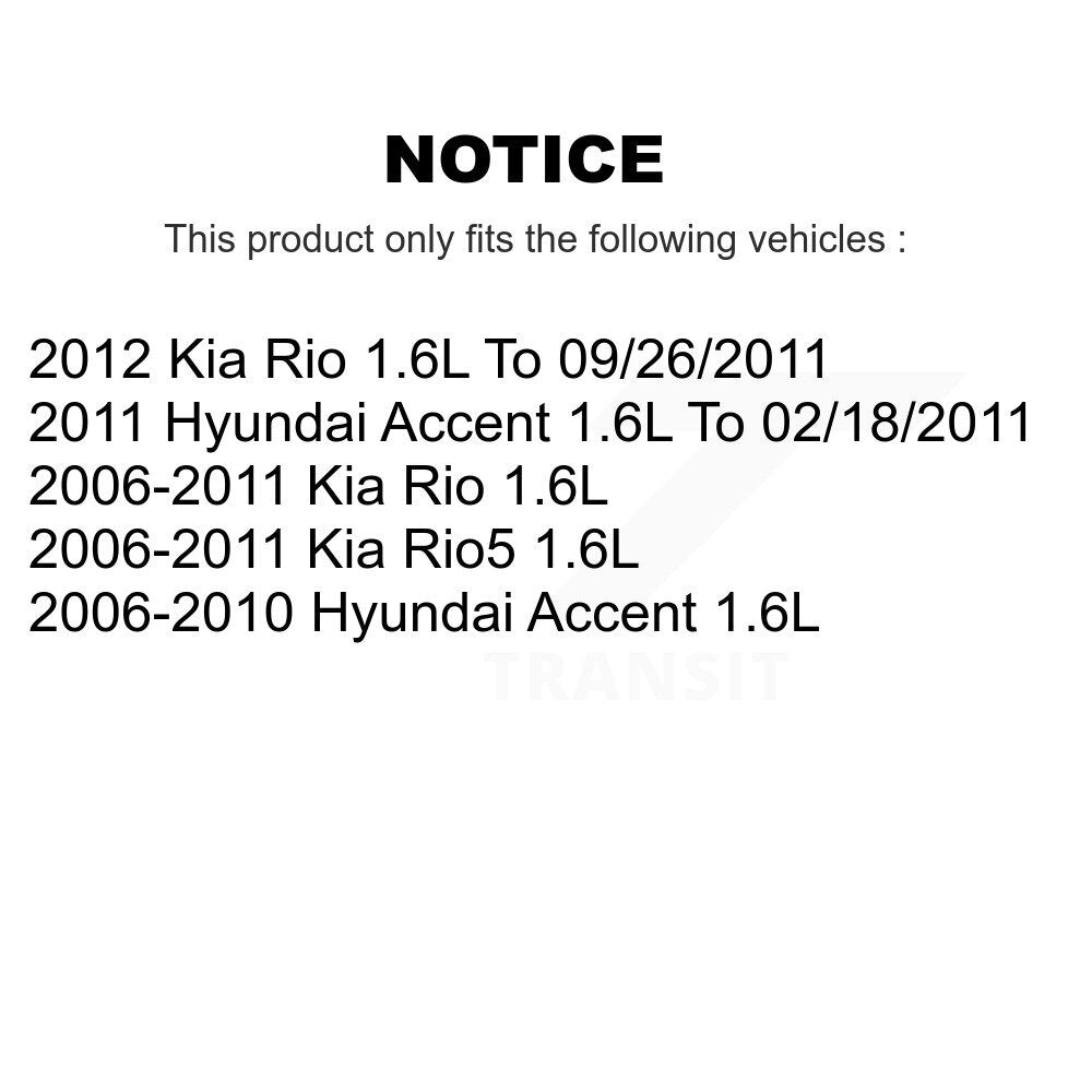 Capteur de Position d'arbre à cames moteur pour Hyundai Accent Kia Rio Rio5 1.6L