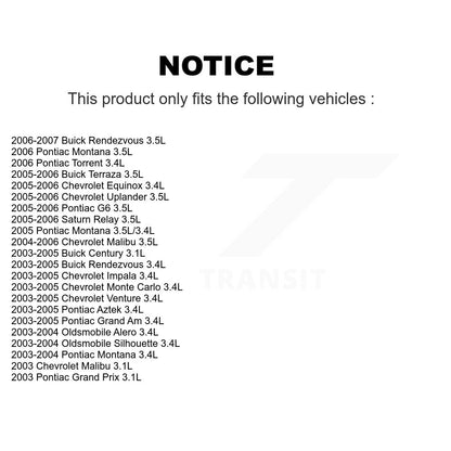 Capteur de Position d'arbre à cames moteur pour Chevrolet Pontiac Malibu Montana Buick Gran