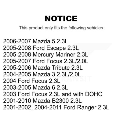 Capteur de Position d'arbre à cames moteur pour Ford Ranger Escape Focus Mazda 3 5 6 B2300