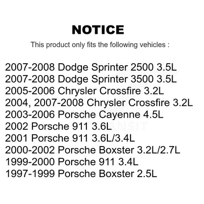 Capteur de Position d'arbre à cames moteur pour Porsche Boxster Dodge 911 Chrysler Crossfir
