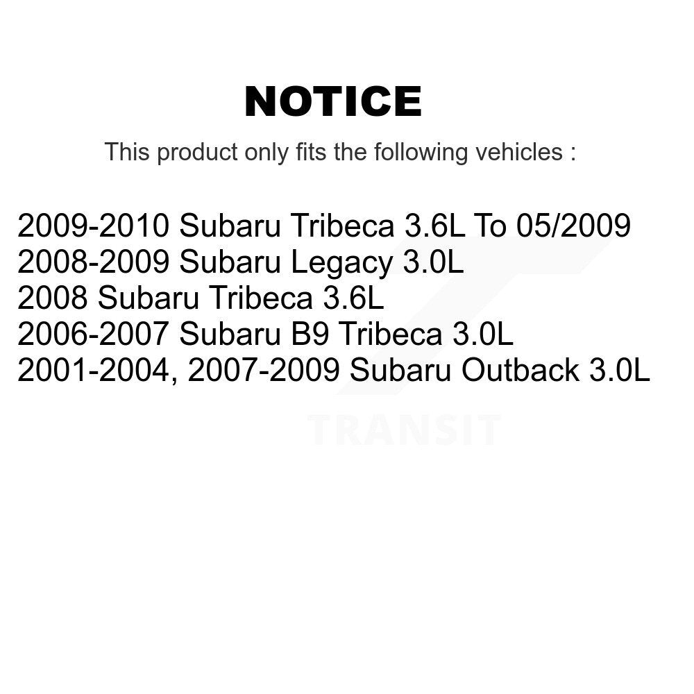 Capteur de Position d'arbre à cames moteur pour Subaru Outback Legacy Tribeca B9