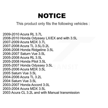 Capteur de Position d'arbre à cames moteur pour Honda Accord Odyssey Acura MDX TL Pilot Vue