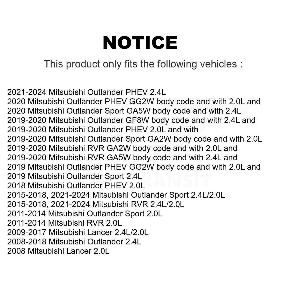 Capteur de Position du moteur pour Mitsubishi RVR Outlander Lancer PHEV Sport