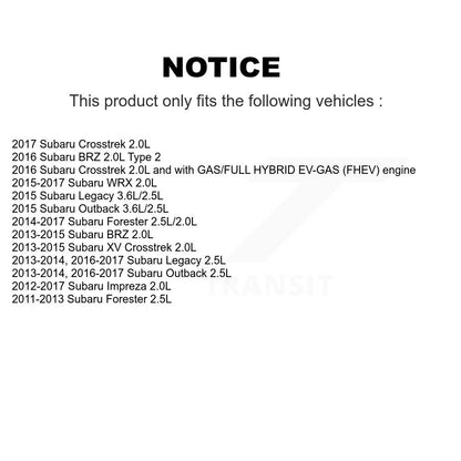 Capteur de Position d'arbre à cames moteur pour Subaru Forester Impreza Outback XV Crosstre