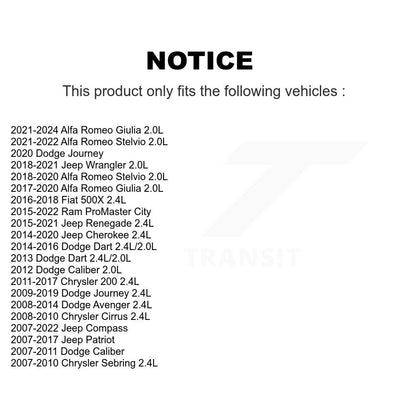 Capteur de Position d'arbre à cames de moteur pour Jeep Dodge Journey Cherokee Compass Chrysler