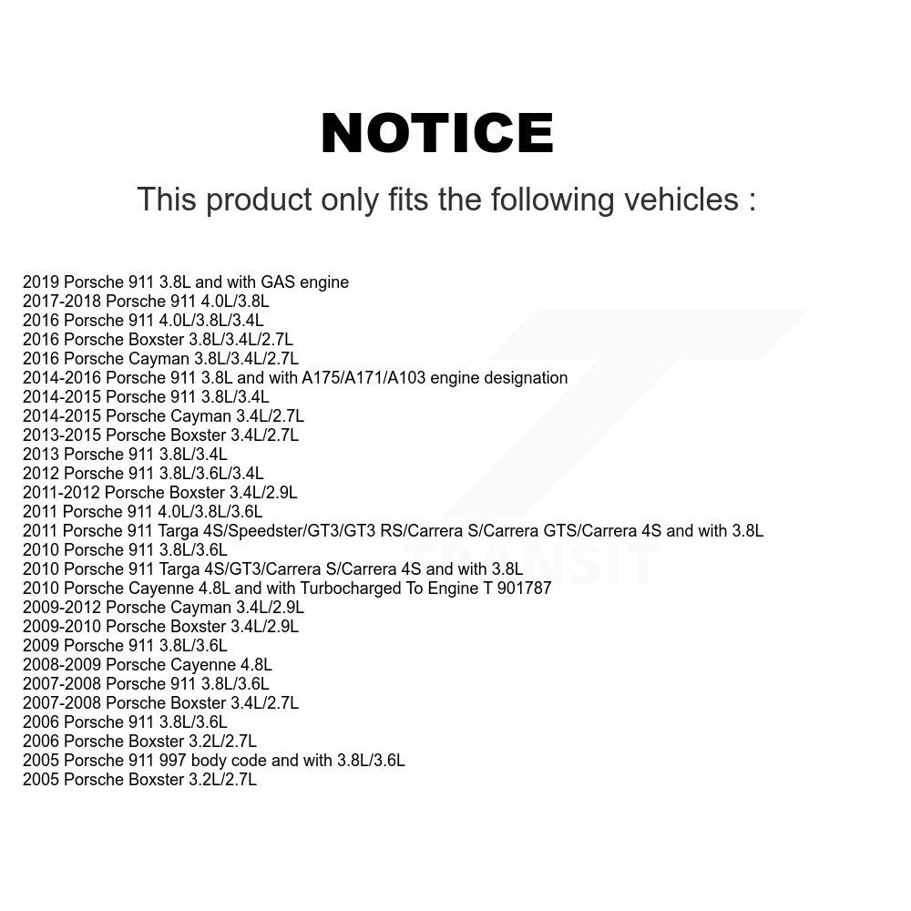 Capteur de position moteur pour Porsche 911 Boxster Cayenne Cayman SEN-2CAM0384