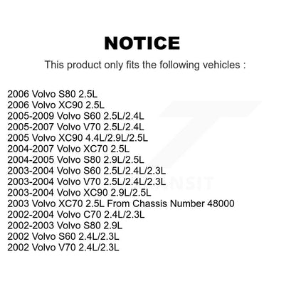 Capteur de Position d'arbre à cames moteur pour Volvo S60 XC70 XC90 V70 S80 C70 SEN-2CAM051