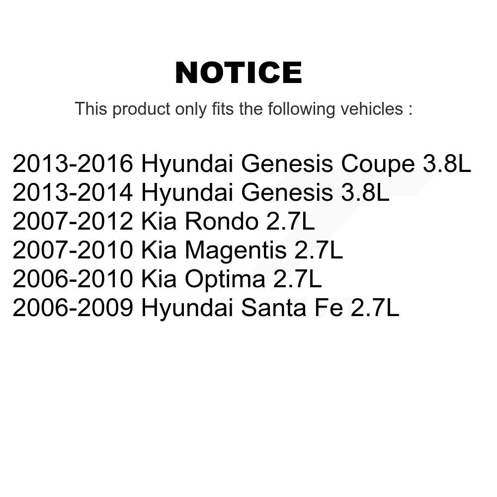Capteur de Position d'arbre à cames moteur pour Hyundai Santa Fe Kia Rondo Genesis coupé