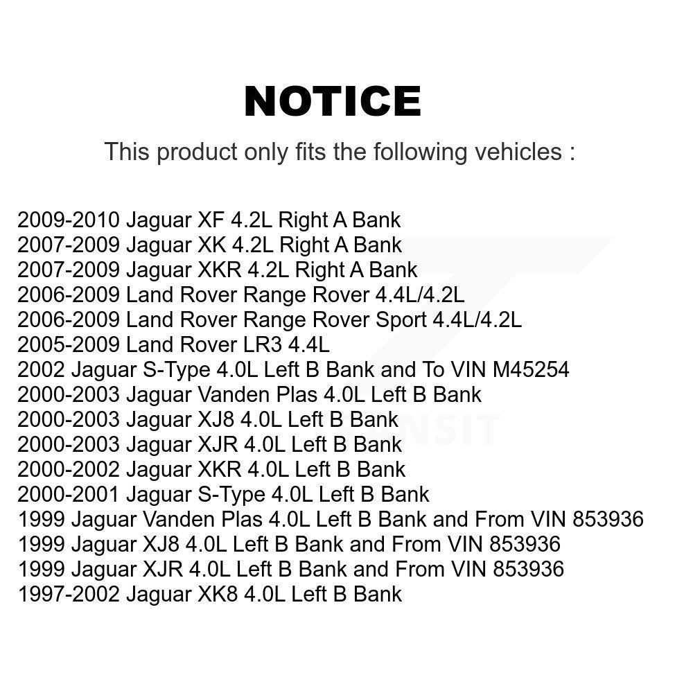 Capteur de Position d'arbre à cames moteur pour Land Rover Jaguar LR3 gamme Sport XK8 XF XK