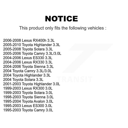 Capteur de Position de vilebrequin de moteur pour Toyota Camry Sienna Highlander Lexus RX33