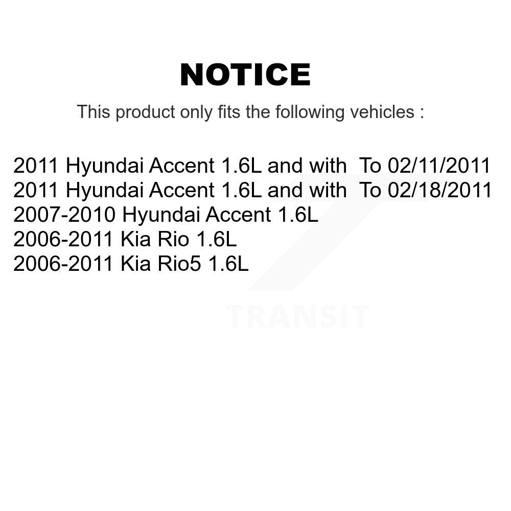 Capteur de Position de vilebrequin de moteur pour Hyundai Accent Kia Rio Rio5 SEN-2CRK0050