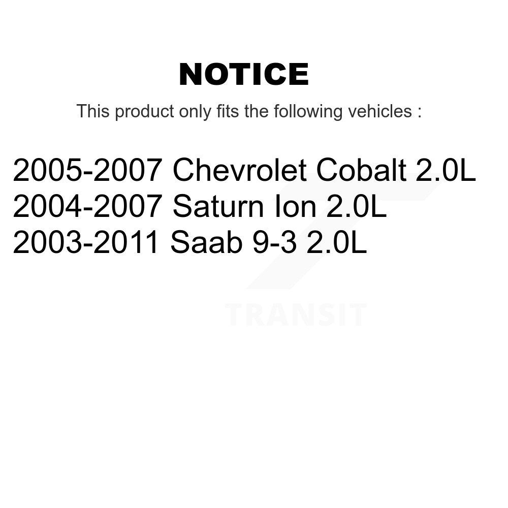 Capteur de Position de vilebrequin de moteur pour Chevrolet Cobalt Saturn Ion Saab 9-3 2.0L