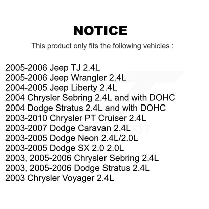 Capteur de Position de vilebrequin de moteur pour Dodge caravane Chrysler PT Cruiser Jeep TJ