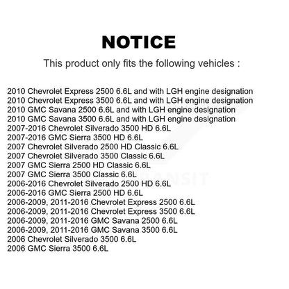 Capteur de Position de vilebrequin de moteur pour GMC Chevrolet Sierra 2500 HD Silverado