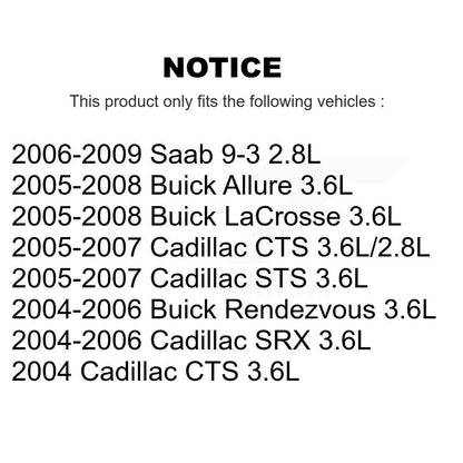 Capteur de Position de vilebrequin de moteur pour Buick LaCrosse Cadillac Allure CTS Saab