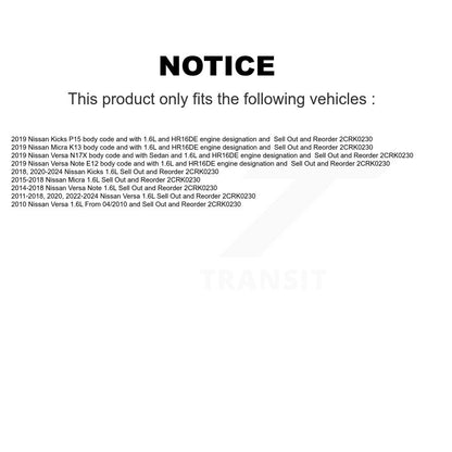 Capteur de Position de vilebrequin de moteur pour Nissan kick Micra Versa Note SEN-2CRK042