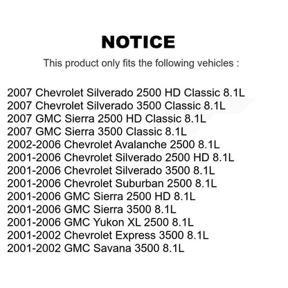 Capteur de Position de vilebrequin moteur pour GMC Chevrolet Sierra 2500 HD Silverado XL