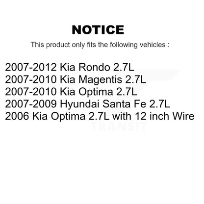 Capteur de Position de vilebrequin de moteur pour Hyundai Santa Fe Kia Rondo Optima Magenti