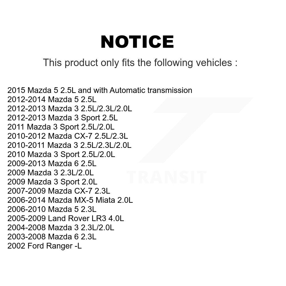 Capteur de température du liquide de refroidissement du moteur, pour Mazda 3 5 6 CX-7 MX-5 Miata Ford Ranger