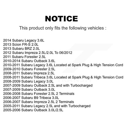 Capteur de température du liquide de refroidissement du moteur, pour Subaru Outback Impreza Forester Legacy BR