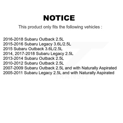 Capteur de température du liquide de refroidissement du moteur pour Subaru Outback Legacy SEN-2CTS0067