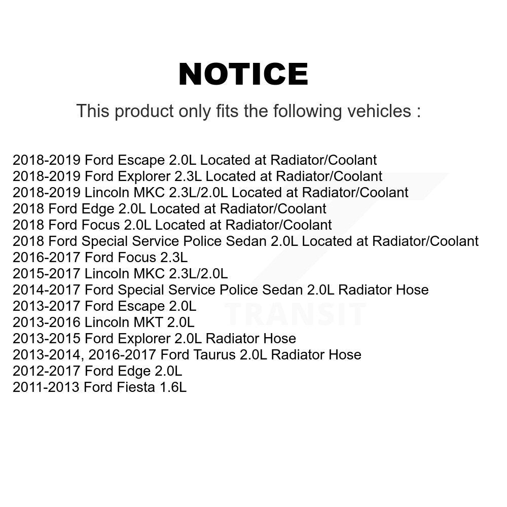 Capteur de température du liquide de refroidissement du moteur, pour Ford Escape Edge Explorer Focus Fiesta MK