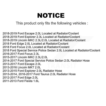 Capteur de température du liquide de refroidissement du moteur, pour Ford Escape Edge Explorer Focus Fiesta MK