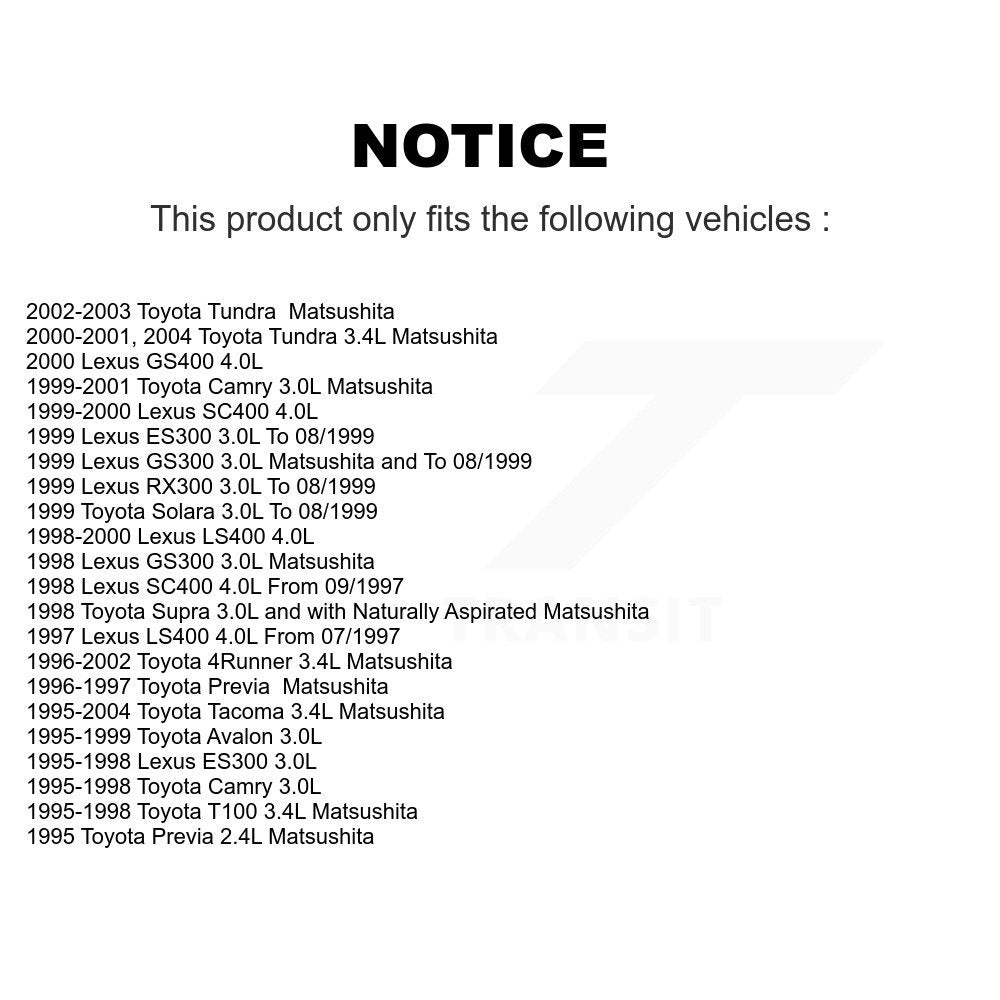 Capteur de coup d'allumage (détonation) pour Toyota Camry 4Runner Tacoma Tundra Lexus