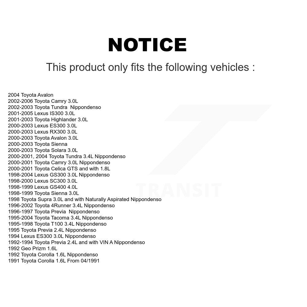 Capteur de coup d'allumage (détonation) pour Toyota Camry 4Runner Tacoma Sienna Lexus