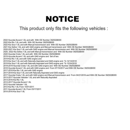 Capteur de coup d'allumage (détonation) pour Kia Hyundai Accent Soul Rio Seltos Creta