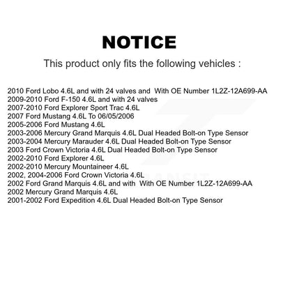 Capteur de coup d'allumage (détonation) pour Ford F-150 Mustang Explorer Sport Trac