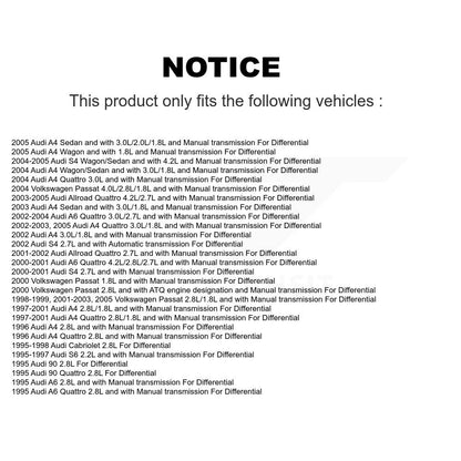 Capteur de vitesse de véhicule, pour Audi Volkswagen Passat A4 Quattro S4 A6 Allroad S6 90