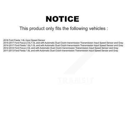 Capteur de vitesse de véhicule pour Ford Focus Fiesta SEN-2VSS0168