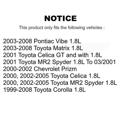 Solénoïde de distribution variable de moteur (VVT) pour Toyota Corolla Matrix Pontiac
